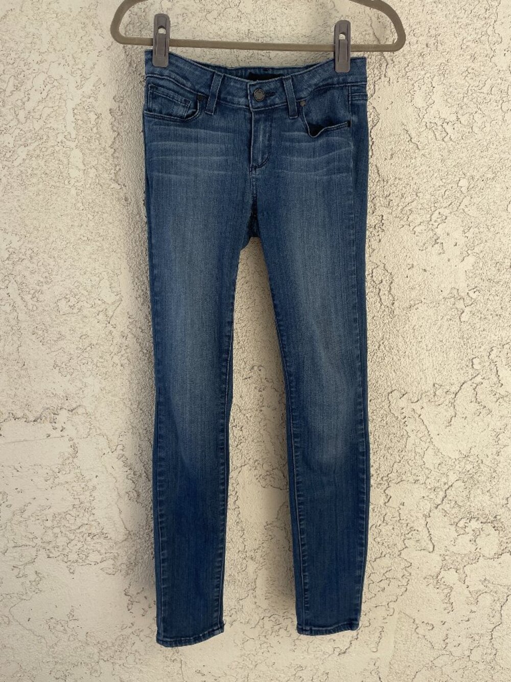 Paige Verdugo Ultra Skinny Jeans Size 27 Medium Wash Stretch Made in USA